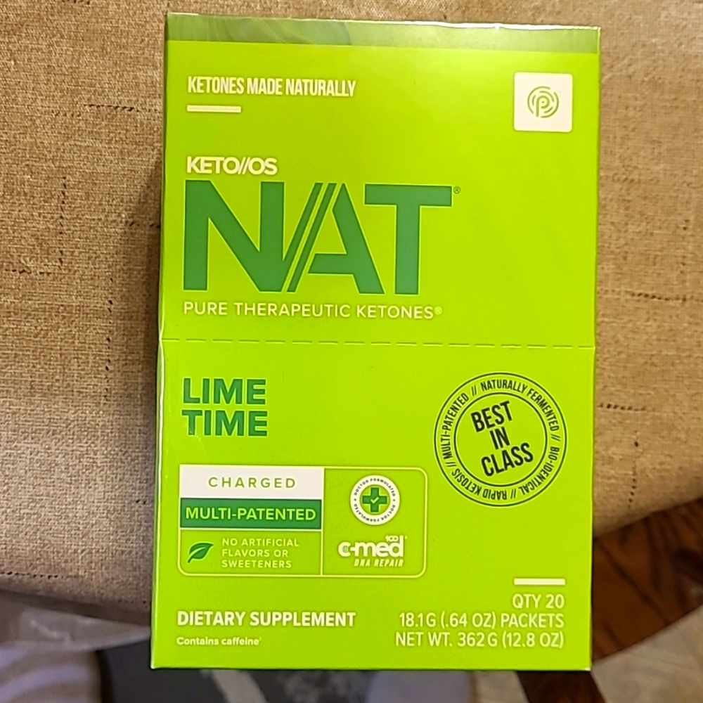 BRAND NEW Lime Time KETO NAT